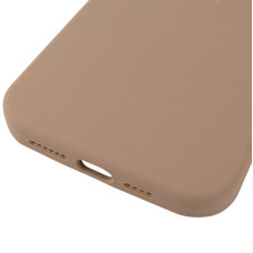Чехол-силикон оригинал Full Soft Matte Case with MagSafe iPhone 12/12 Pro, Desert gold