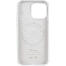 Чехол-силикон оригинал Full Soft Matte Case with MagSafe iPhone 12/12 Pro White