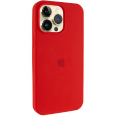 Чехол-силикон оригинал Full Soft Matte Case with MagSafe iPhone 12/12 Pro, Red