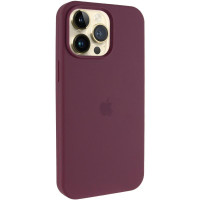 Чехол-силикон оригинал Full Soft Matte Case with MagSafe iPhone 12/12 Pro, Plum