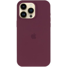 Чехол-силикон оригинал Full Soft Matte Case with MagSafe iPhone 12/12 Pro, Plum