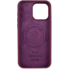 Чехол-силикон оригинал Full Soft Matte Case with MagSafe iPhone 12/12 Pro, Plum