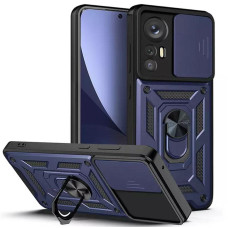 Чехол-Ударопрочный Camshield Serge Ring Xiaomi 12T /12T Pro, Синий