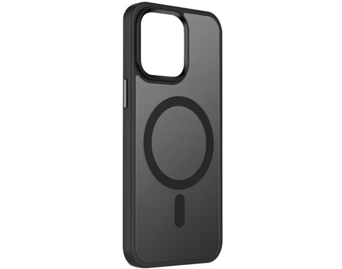 Чехол-силикон Ummi Colorful with MagSafe iPhone 12 /12 Pro (Черный / Black)