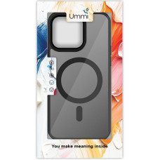 Чехол-силикон Ummi Colorful with MagSafe iPhone 12 /12 Pro (Черный / Black)