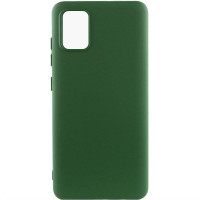 Чехол-силикон Ummi Lakshmi Samsung A31 (Зеленый / Dark green)