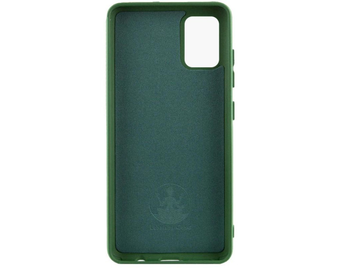 Чехол-силикон Ummi Lakshmi Samsung A31 (Зеленый / Dark green)