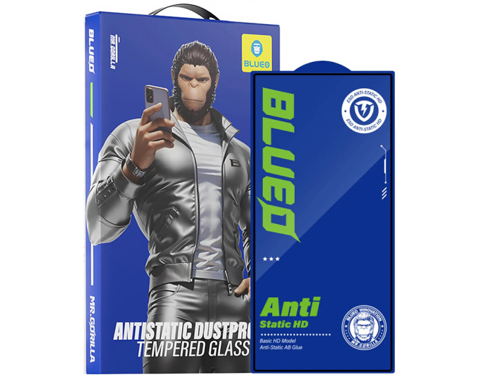 Защитное 2.5D стекло BLUEO Full Cover HD Samsung Galaxy S26 Ultra, Черный