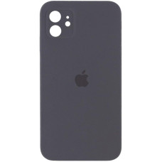 Чехол-силикон оригинал Square Cover Soft Matte Full Camera iPhone 11 (Серый / Charcoal Gray)
