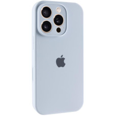 Чехол-силикон оригинал Full Camera Soft Matte iPhone 16 Pro Max (Голубой / Sweet Blue)