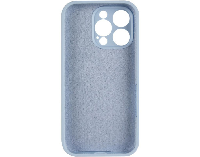 Чехол-силикон оригинал Full Camera Soft Matte iPhone 16 Pro Max (Голубой / Sweet Blue)