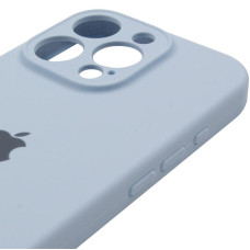 Чехол-силикон оригинал Full Camera Soft Matte iPhone 16 Pro Max (Голубой / Sweet Blue)