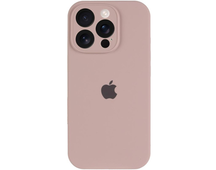 Чехол-силикон оригинал Full Camera Soft Matte iPhone 16 Pro Max (Серый / Lavender)