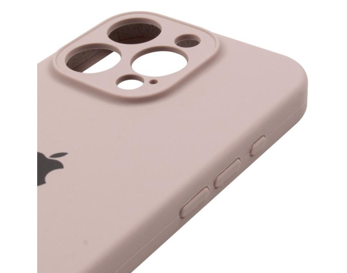 Чехол-силикон оригинал Full Camera Soft Matte iPhone 16 Pro Max (Серый / Lavender)