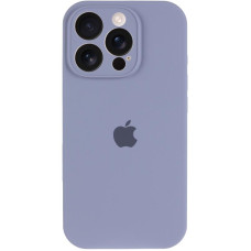 Чехол-силикон оригинал Full Camera Soft Matte iPhone 16 Pro Max (Серый / Lavender Gray)