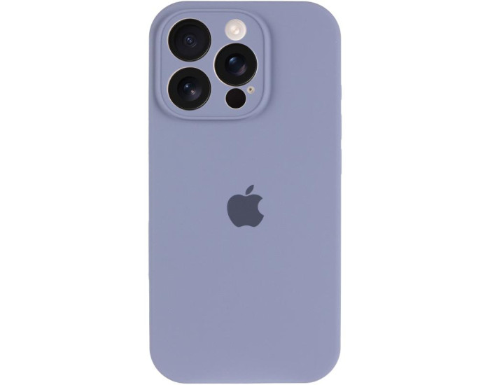 Чехол-силикон оригинал Full Camera Soft Matte iPhone 16 Pro Max (Серый / Lavender Gray)