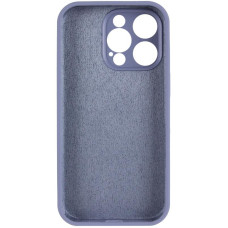 Чехол-силикон оригинал Full Camera Soft Matte iPhone 16 Pro Max (Серый / Lavender Gray)