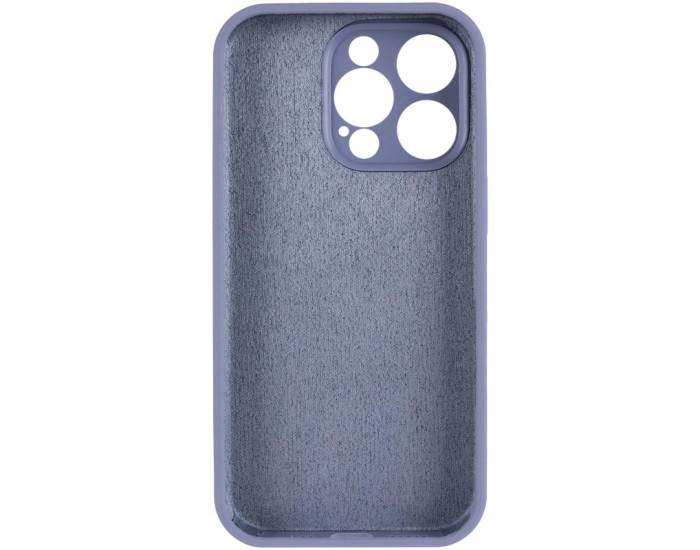 Чехол-силикон оригинал Full Camera Soft Matte iPhone 16 Pro Max (Серый / Lavender Gray)