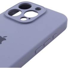 Чехол-силикон оригинал Full Camera Soft Matte iPhone 16 Pro Max (Серый / Lavender Gray)