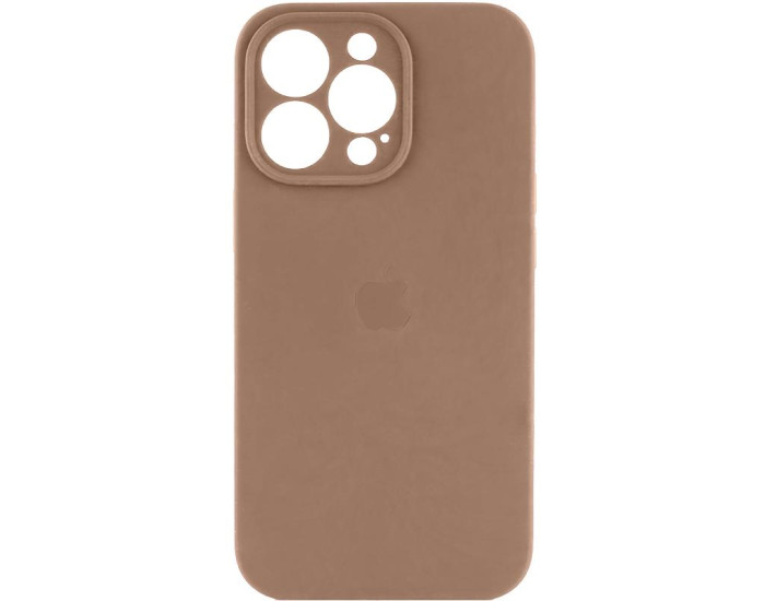 Чехол-силикон оригинал Full Camera Soft Matte iPhone 13 Pro (Бежевий / Desert Gold)