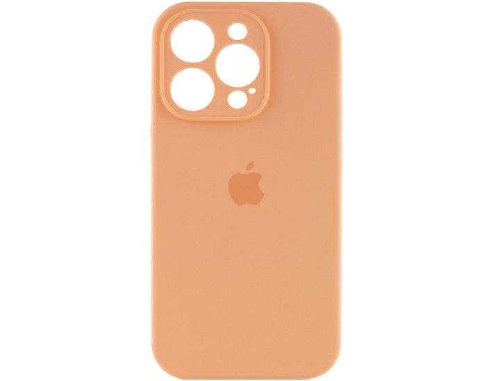 Чехол-силикон оригинал Full Camera Soft Matte iPhone 13 Pro (Оранжевый / Cantaloupe)