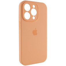Чехол-силикон оригинал Full Camera Soft Matte iPhone 13 Pro (Оранжевый / Cantaloupe)