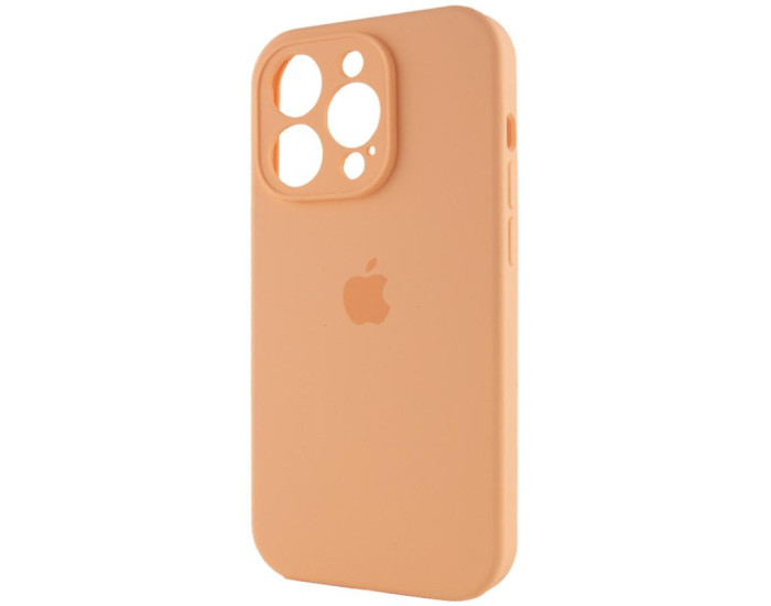 Чехол-силикон оригинал Full Camera Soft Matte iPhone 13 Pro (Оранжевый / Cantaloupe)