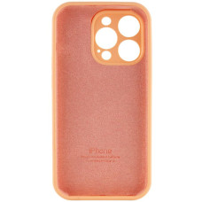 Чехол-силикон оригинал Full Camera Soft Matte iPhone 13 Pro (Оранжевый / Cantaloupe)