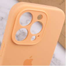 Чехол-силикон оригинал Full Camera Soft Matte iPhone 13 Pro (Оранжевый / Cantaloupe)