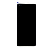 Дисплей з сенсорним екраном (модуль) Samsung A21S A217, чорний, оригінал
