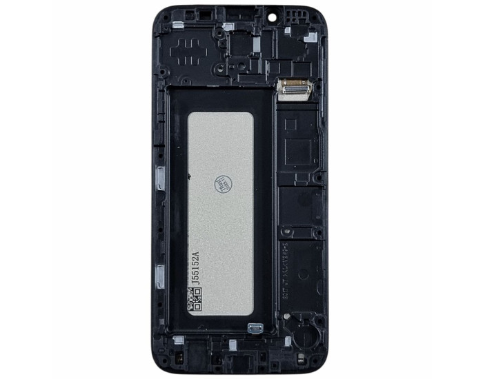 Дисплей з сенсорним екраном (модуль) Samsung J730 Galaxy J7 (2017) чорний з рамкою, Insell