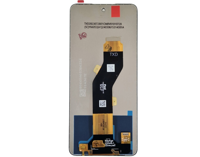 Дисплей з сенсорним екраном (модуль) Tecno Spark 20 KJ5n / Tecno Spark 20C BG7n / Tecno Spark Go 2024 BG6 / Tecno Pop 8 / Infinix Hot 40i, чорний