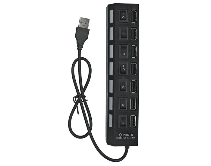 Переходник USB HUB 7 портов M-7