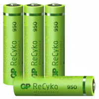 Аккумуляторная батарейка AAА (R-3) GP ReCyko Professional (950 mAh) 4bl (4шт на блистере) (цена за 1шт)