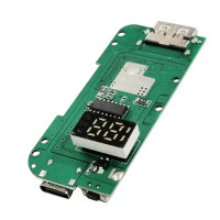 Контролер заряду Power Bank (A300) 1USB-A + 1USB-C + LED