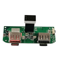 Контролер заряду Power Bank (A318) 2USB-A + 2USB-C + LED