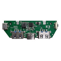 Контролер заряду Power Bank (A323) input-Micro USB + Type-C / output-2 USB