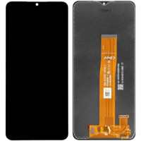 Дисплей с сенсорным экраном (модуль) Samsung A125 Galaxy A12 /A125, REV.0.1, черный, переклейка