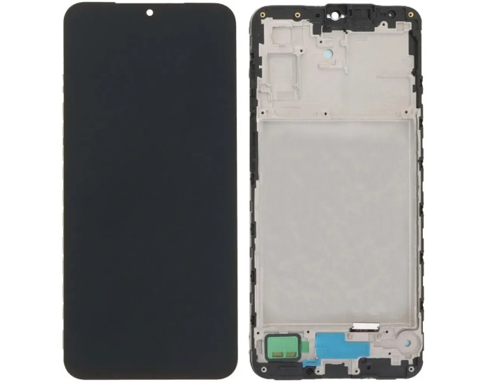 Дисплей з сенсорним екраном (модуль) Samsung A175 Galaxy A17 4G, чорний з рамкою, TFT