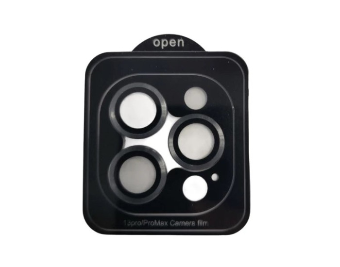 Защитное стекло Dark на камеру iPhone 13 Pro/13 Pro Max, Серое