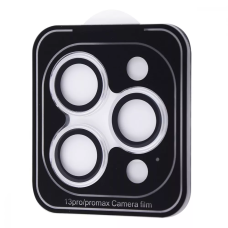 Защитное стекло Dark на камеру iPhone 13 Pro/13 Pro Max, Серебряный