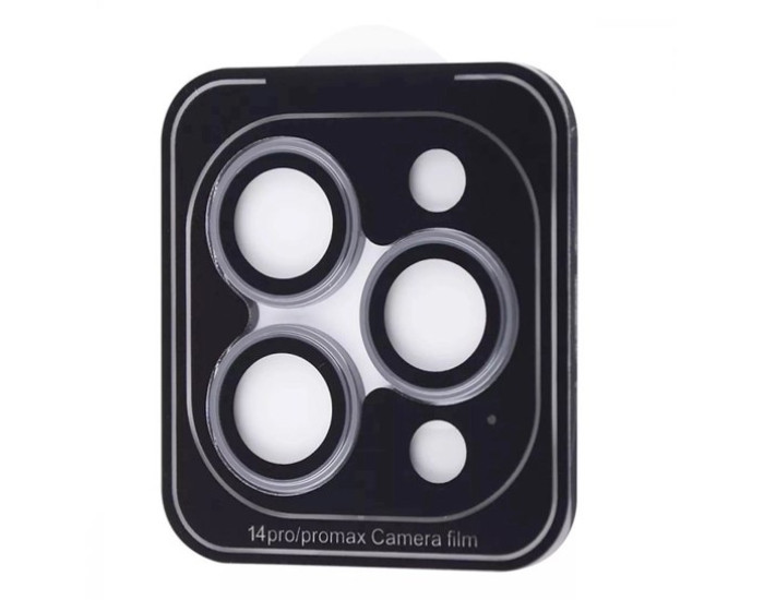Защитное стекло Dark на камеру iPhone 14 Pro/14 Pro Max, Серебряный