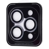 Защитное стекло Dark на камеру iPhone 14 Pro/14 Pro Max, Черное