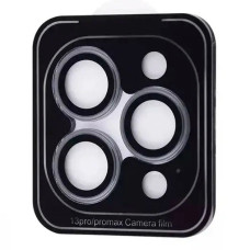 Защитное стекло Dark на камеру iPhone 14 Pro/14 Pro Max, Черное