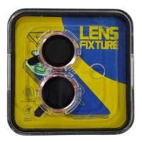 Защитное стекло на камеру Lens Fixture iPhone 14 /14 Plus, Pink