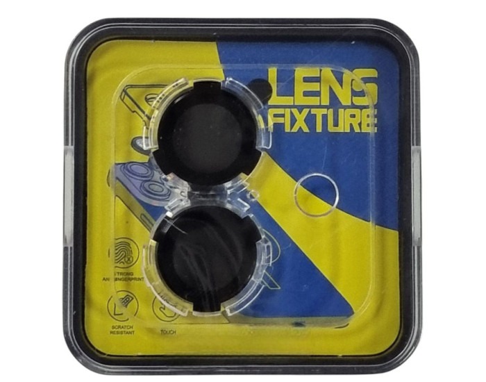 Защитное стекло на камеру Lens Fixture iPhone 14 /14 Plus, Black