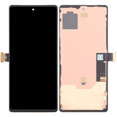 Дисплей с сенсорным экраном (модуль) Google Pixel 7, черный с рамкой, OLED