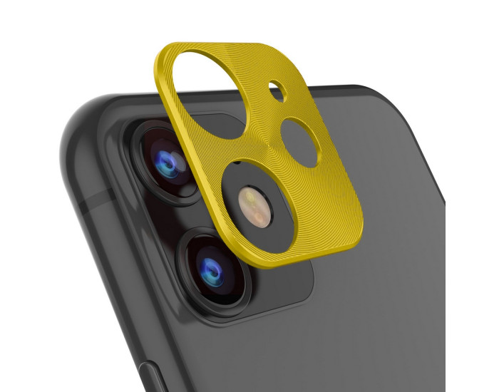 Захисна Рамка на камеру для iPhone 11, Gold
