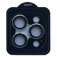 Захисне Скло Camera Metal на камеру iPhone 14 Pro /14 Pro Max (Срібний / Silver)