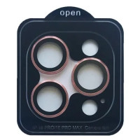 Защитное стекло Camera Metal на камеру iPhone 16 Pro /16 Pro Max, Pink